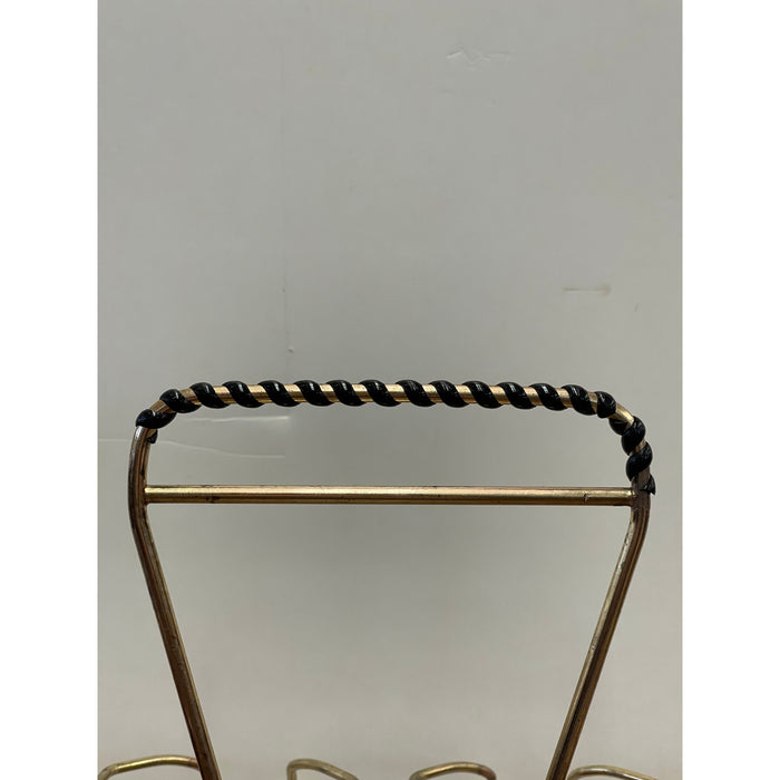 Vintage Mid Century Modern Glass Holder