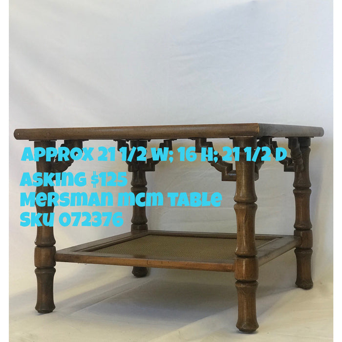 Vintage Mid Century Modern Mersman Table