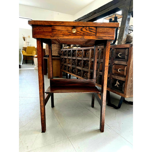 Vintage Oak Mission Table