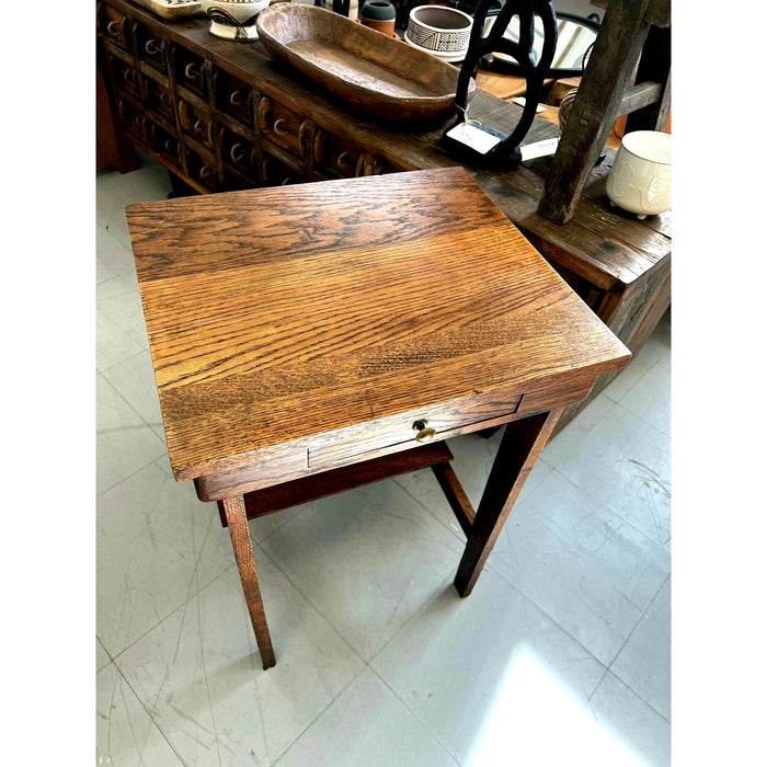 Vintage Oak Mission Table
