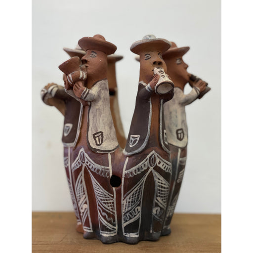 Vintage Peruvian clay Whistle