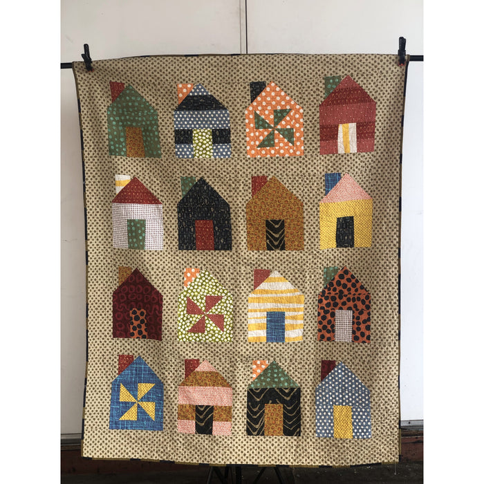 Vintage Quilt - Houses