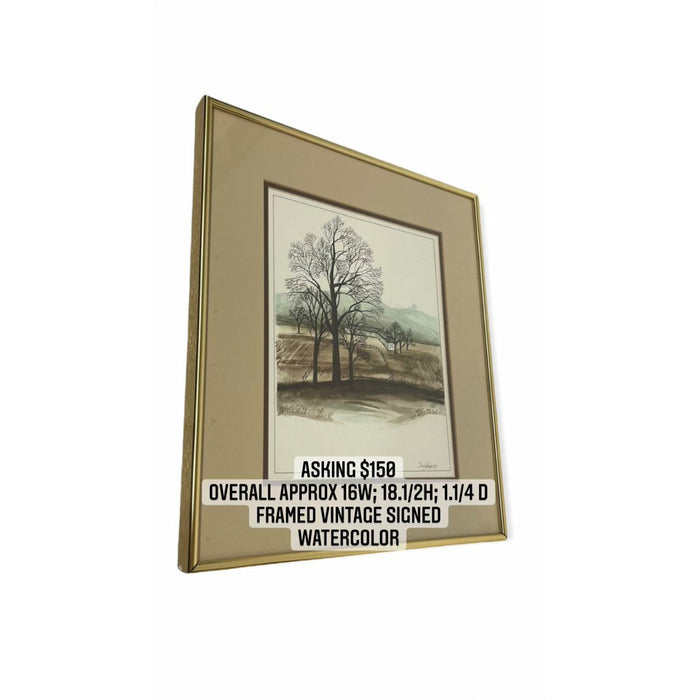 Vintage Signed Frame