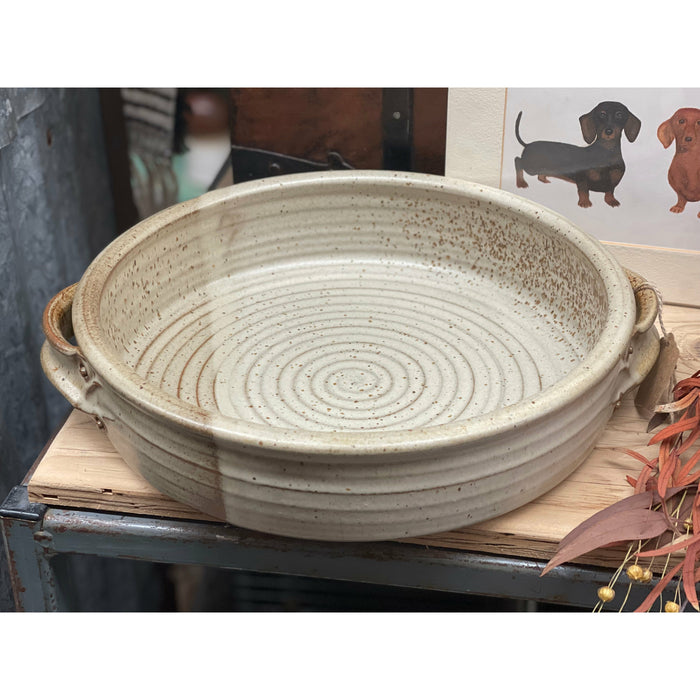 Vintage Signed Studio pottery Tray