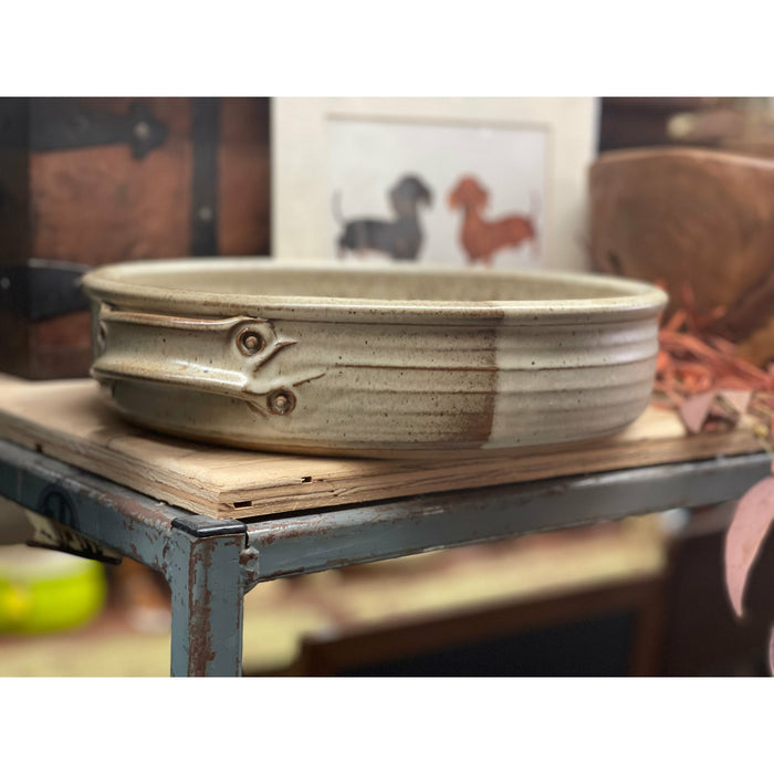 Vintage Signed Studio pottery Tray