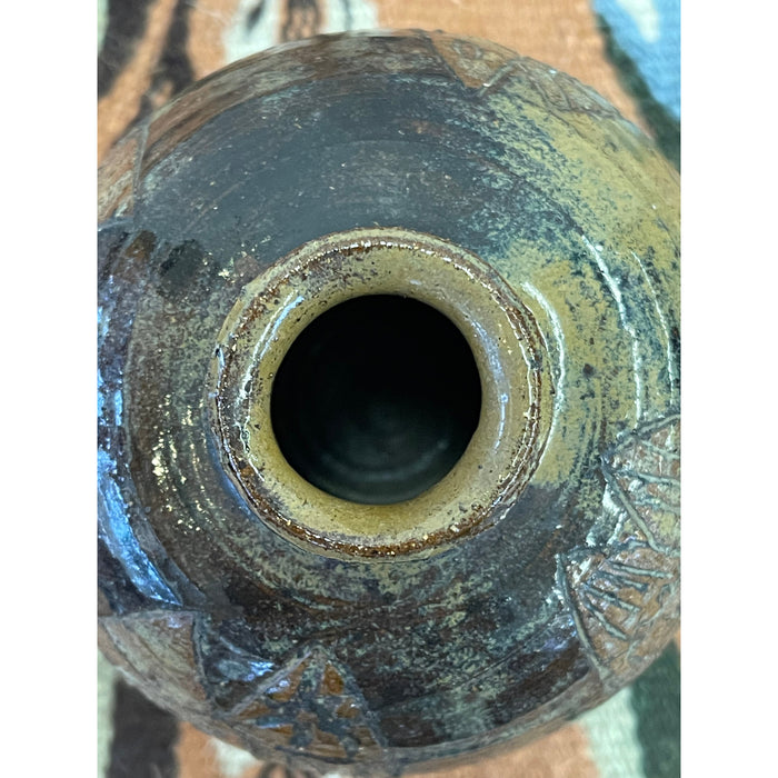 Vintage Small Handmade Ceramic Vase