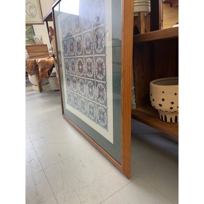 Vintage Style Framed Print