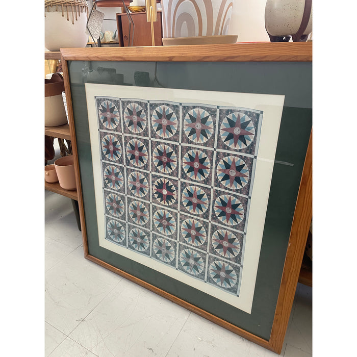 Vintage Style Framed Print