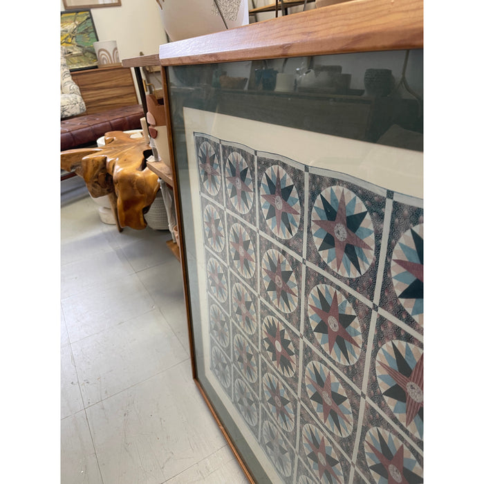 Vintage Style Framed Print