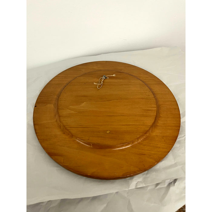 Vintage Wood Plate