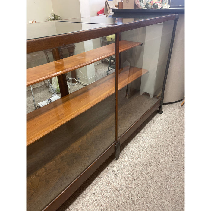 Vintage Wood and Metal Display Case