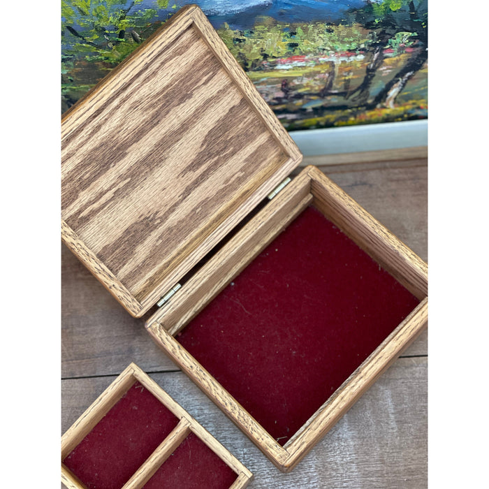 Vintage wooden Trinket Box