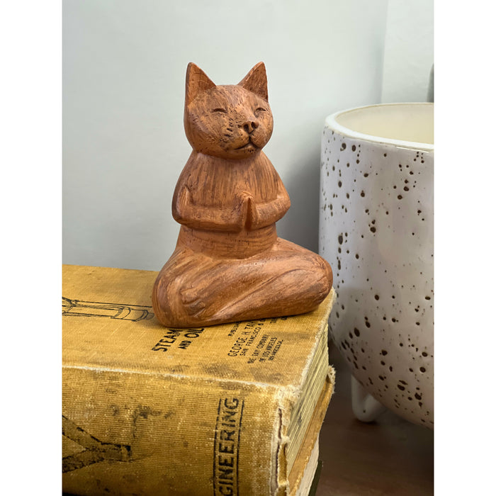 Yoga Cat Art Deco