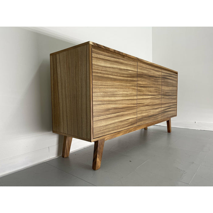 Mid Century Modern Style Credenza 3 Door TV Cabinet