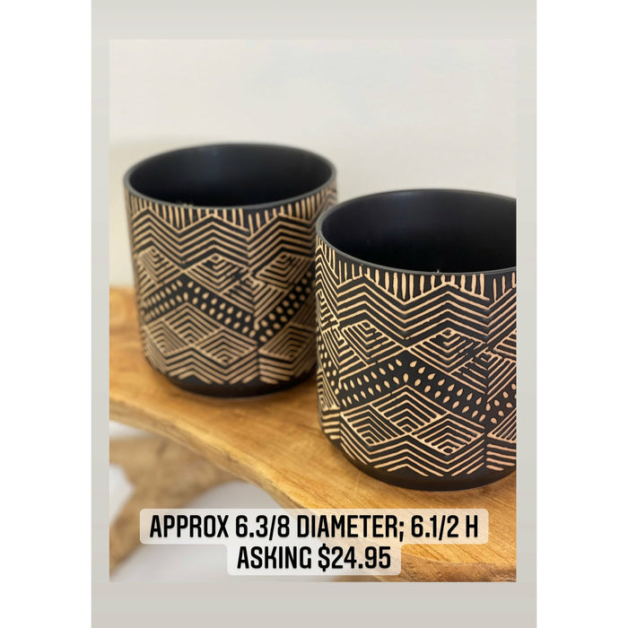 Modern Ceramic Planter (Price for Each)