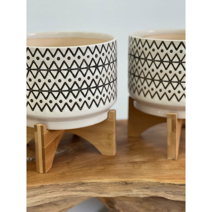 Modern Ceramic Planter (Price for Each)