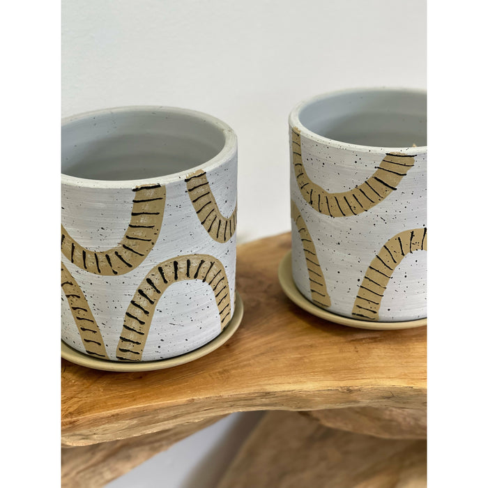 Modern Ceramic Planter (Price for Each)