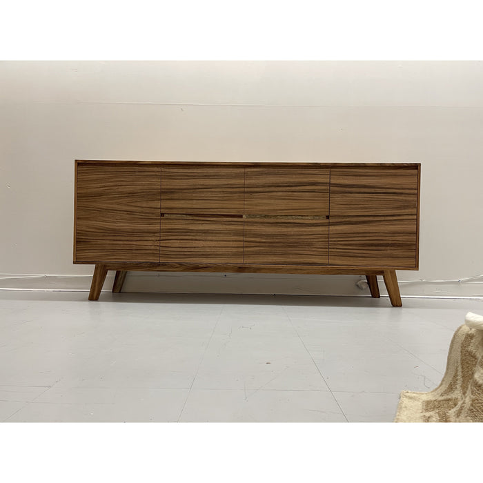 Mid Century Modern Style Credenza 2 Door 4 Drawer TV Cabinet