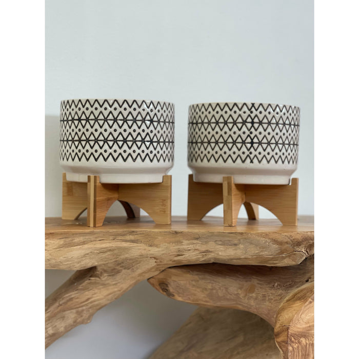 Modern Ceramic Planter (Price for Each)