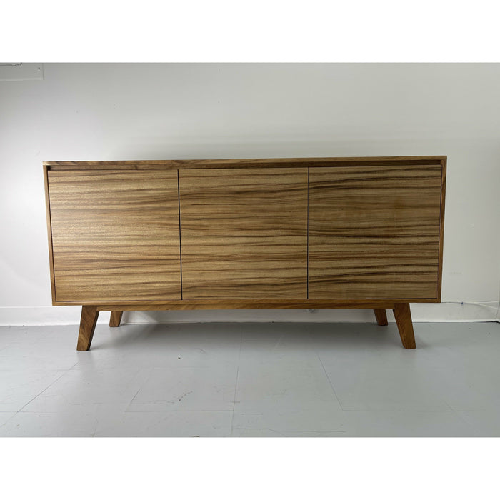 Mid Century Modern Style Credenza 3 Door TV Cabinet