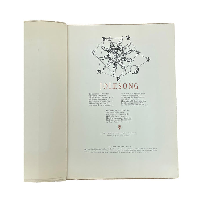1949 "Julehelg" Norwegian Christmas Annual Illustrated Holiday Book