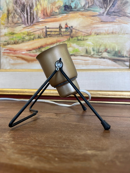 Vintage Mid-Century Modern Adjustable Tripod Table Lamp