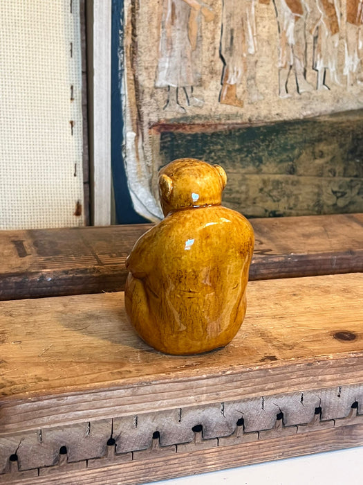 Glazed pottery Chimp ( Online purchase only)