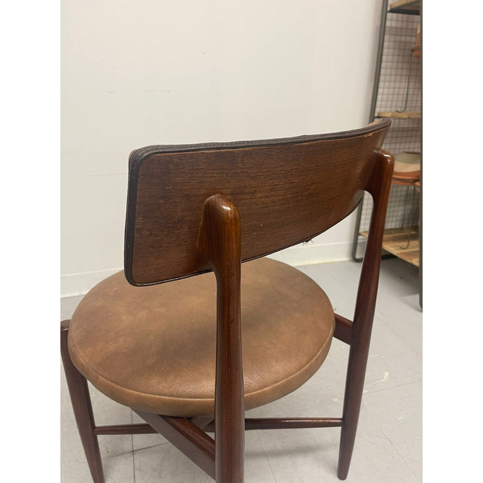 Set of 6 Vintage English Mid Century Modern G-Plan Dining Chairs