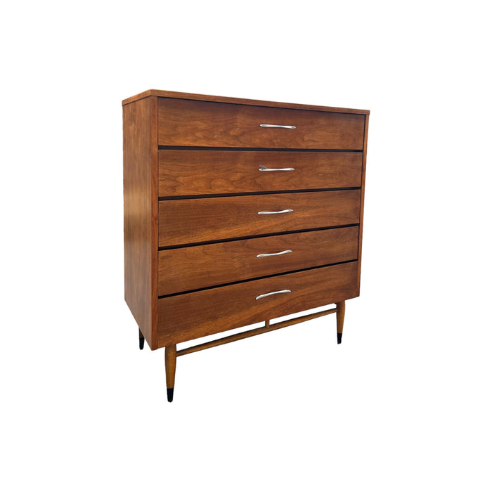 Vintage Mid Century Modern Dresser Dovetail Drawers by Andre Bus for Lane Furniture (Available for Online Purchase Only)