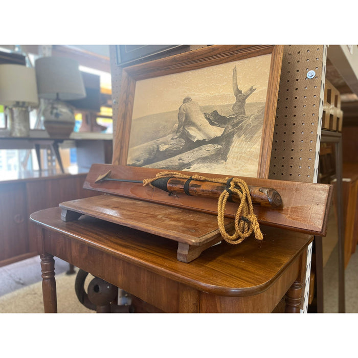 Vintage Whaling Harpoon Decorative Reproduction on Wood Backing