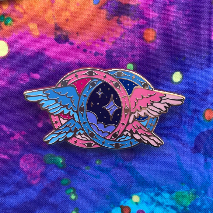 Omnisexual Ophanim Pin