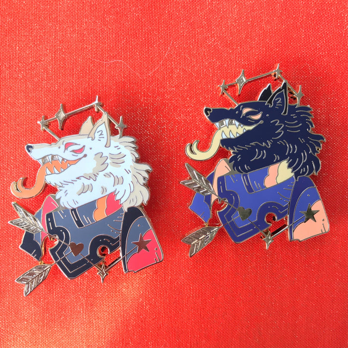 Wolf Knight Pin