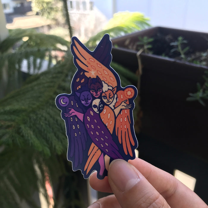 Tetramorph Sticker