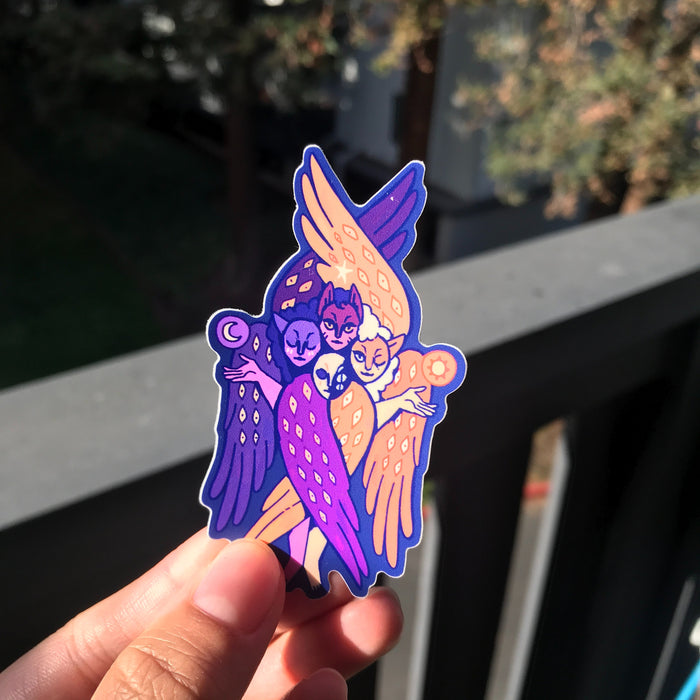 Tetramorph Sticker