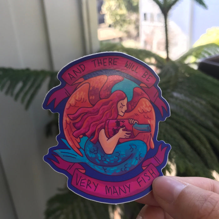 Fish Sauce Angel Sticker