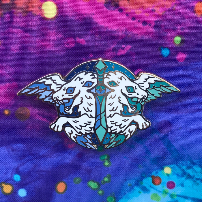 Gay Gorgonops Angel Pin