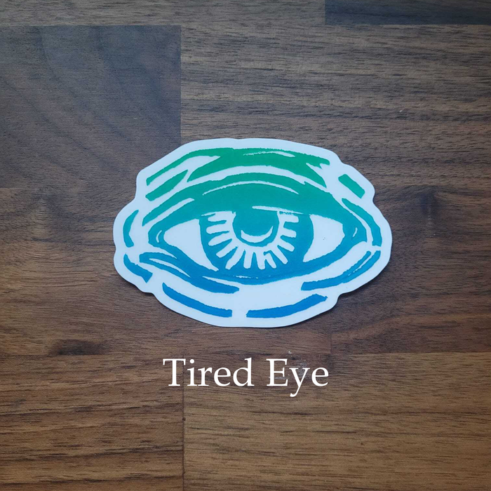 Evil Eye Stickers (Transparent)