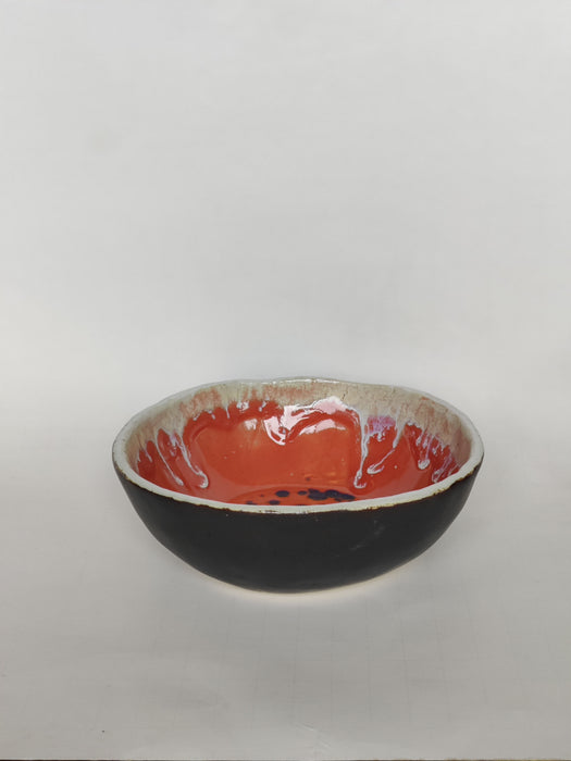 Colorful Hand-made Glazed Bowl- Medium