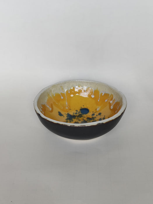 Colorful Hand-made Glazed Bowl- Small