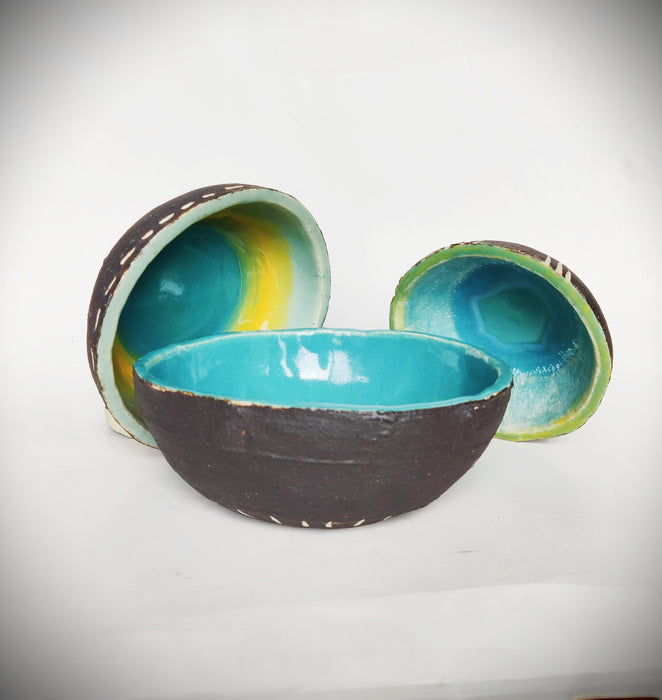 Hand Made Turquoise Bowl