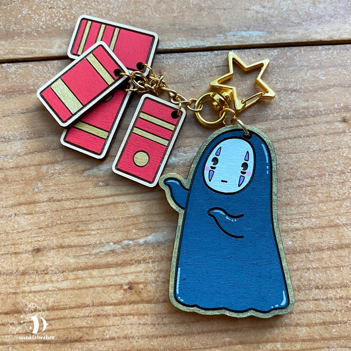 Ghibli Spirits - Laser Engraved Keychains