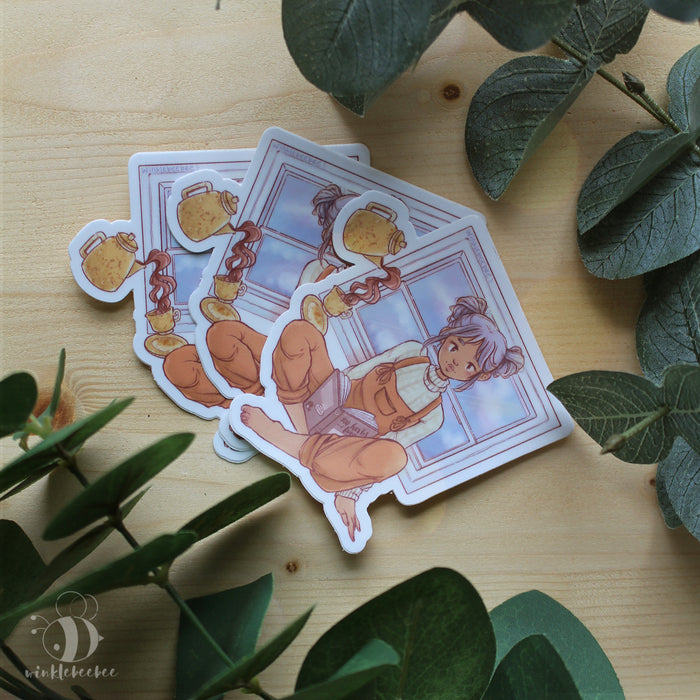 Cozy Cottage Witch Sticker