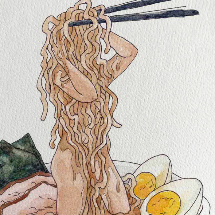Ramen Delight - Art Print