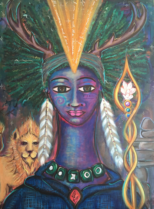 Elishaba - Visionary Warrior Art Print