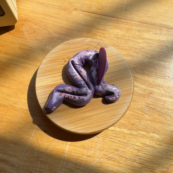 Guitar Pick Holder - Fun Gift for Guitar Player - Snake Artwork