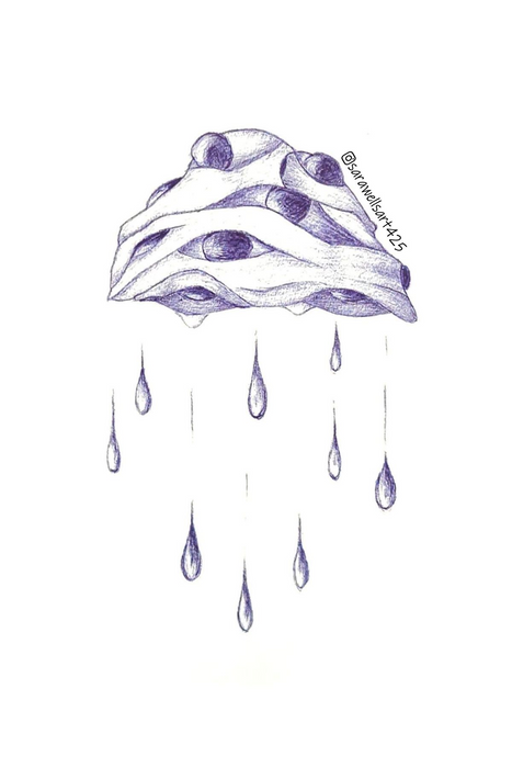 Jellyfish Monster Sticker