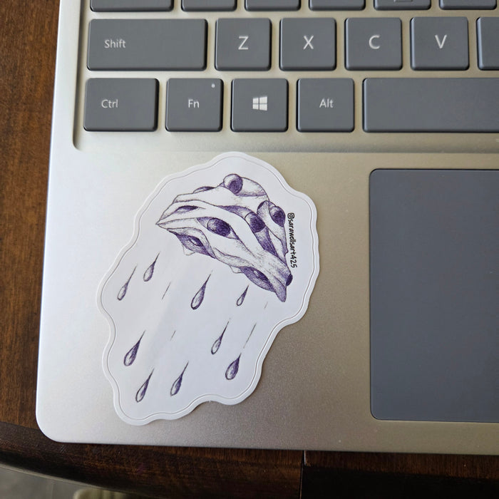 Jellyfish Monster Sticker