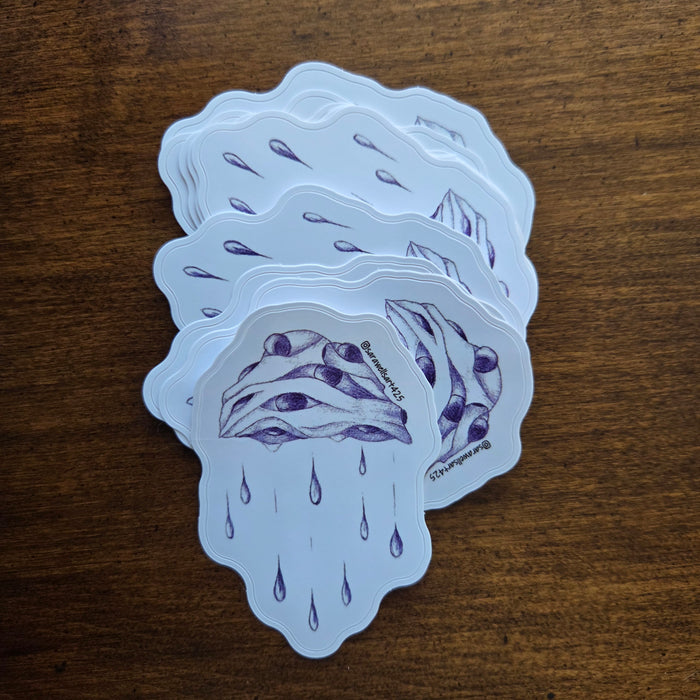 Jellyfish Monster Sticker