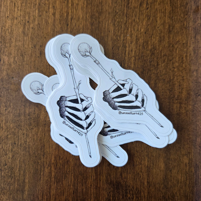 Eyeball Flower Sticker