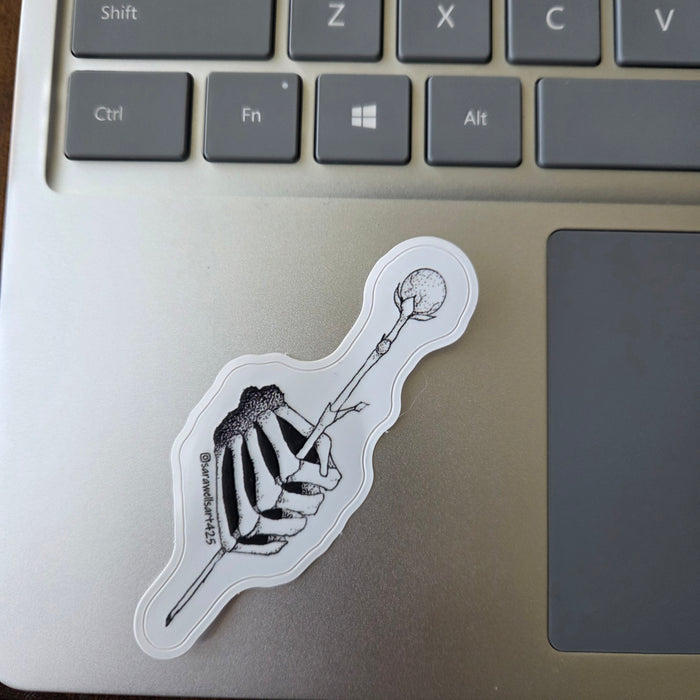 Eyeball Flower Sticker